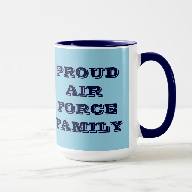Caneca Família da Força Aérea de Mug (Direita)