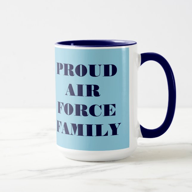 Caneca Família da Força Aérea de Mug (Direita)