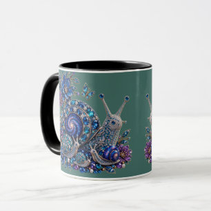 Caneca Família de Caracol de Cristal Celestial – Galáxia
