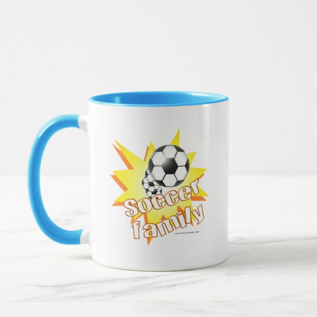 Caneca Família de futebol (Esquerda)