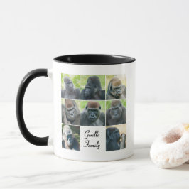 Caneca Família de Gorilas