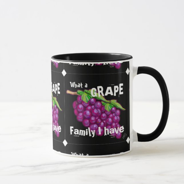 Caneca Família de uvas (Direita)