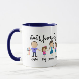 Caneca Família do Justin