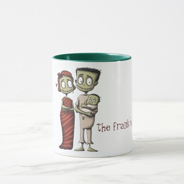 Caneca Família Frankenstein (Centro)