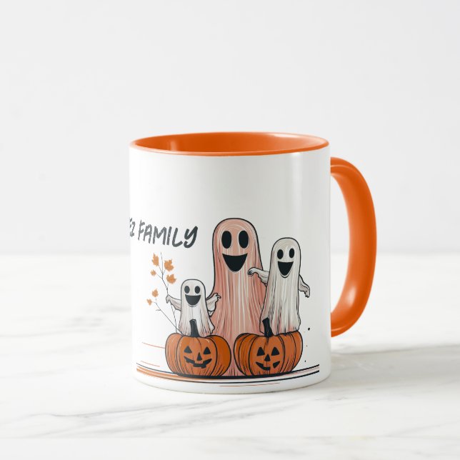Caneca Família Ghost (Frente Esquerda)