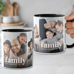Caneca Família Moderna Simples 3 Fotos