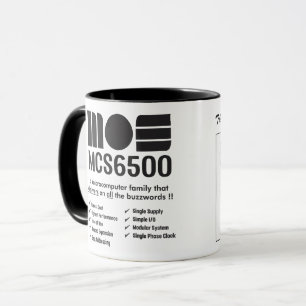 Caneca Família MOS 6500 de microprocessadores Mug