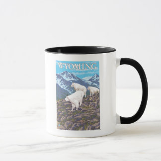 Caneca Família White Mountain Goat Wyoming
