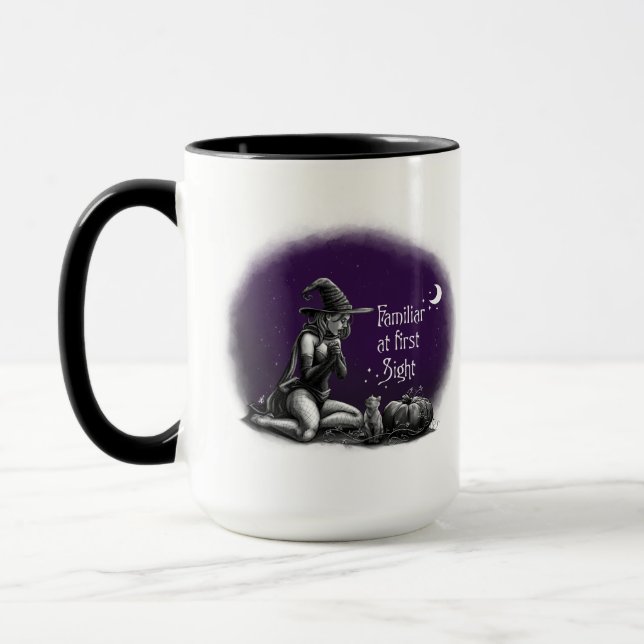 Caneca Familiar at First Sight (Purple Sky) (Esquerda)