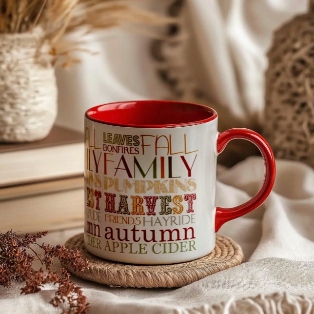 Caneca Family and Friends Thanksgiving Mug (Criador carregado)