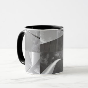 Caneca Famoso Arco Gateway Preto, Branco e Cinza