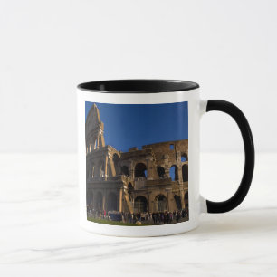 Caneca Famoso Coliseu em Roma Itália Marco