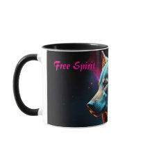 Fantasia Cósmica Fantasia Wolf Personalizada Arte 