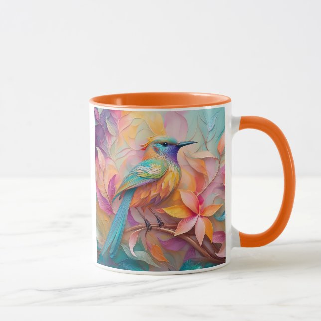 Caneca Fantasia de Pássaro com Garganta Violeta (Direita)