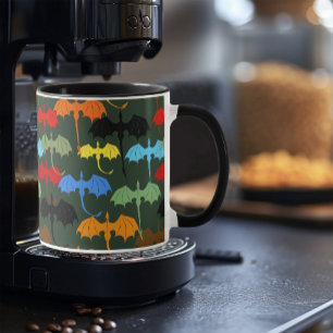 Caneca Fantasia de Voo Verde Dragões