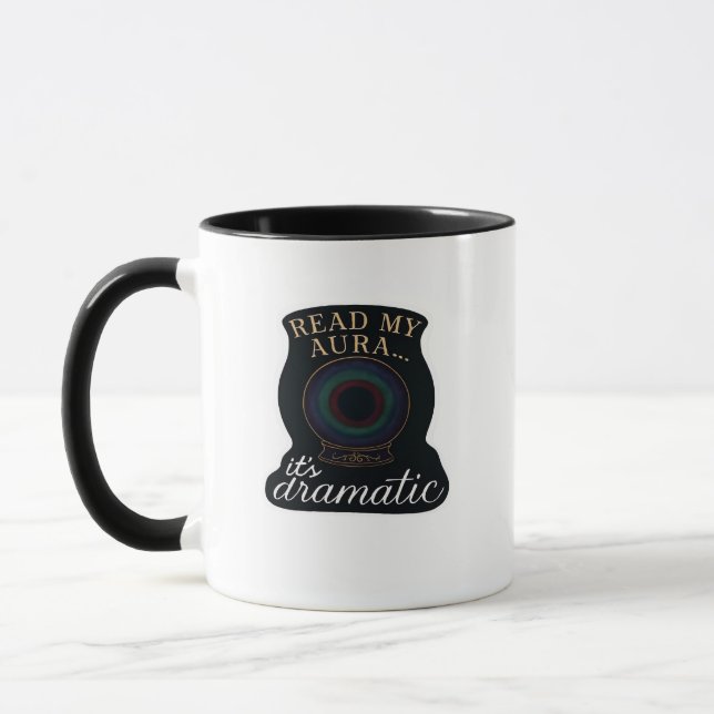 Caneca Fantasia de Whimsigoth - Florestas Místicas, Luas  (Esquerda)