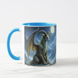 Caneca Fantasia Dragão de Carneiro Mitológico Fofo