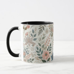 Caneca Fantasia Floral: Sip in Cheio Bloom