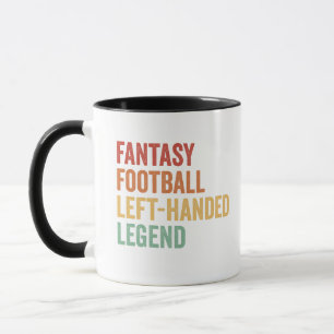Caneca Fantasia Futebol de Esquerda Entregou Legenda Funn