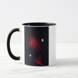 Caneca Fantasia Lírio-Aranha Vermelho Crimson Lycoris Cap