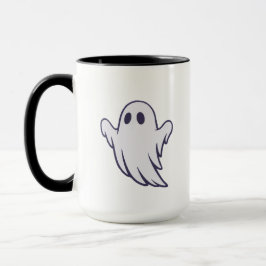 Caneca Fantasma Custa | Design de Halloween Mug