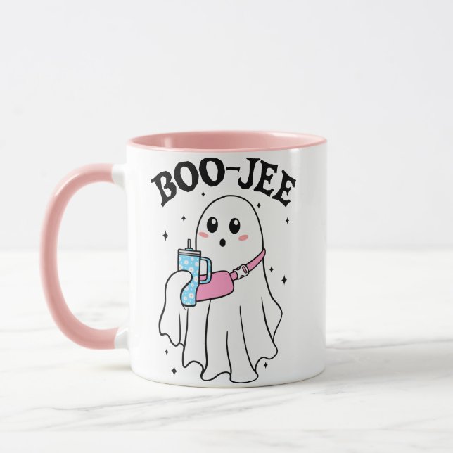 Caneca Fantasma de Boo-Jee (Esquerda)