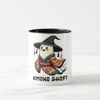Caneca Fantasma Kimono - Truque ou travessura - Sanduíche