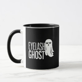 Caneca Fantasminha Cílios de Halloween