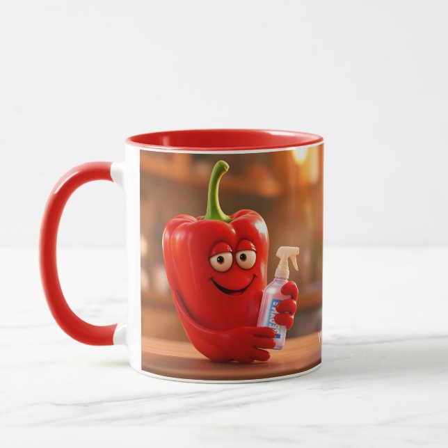 Caneca Fantasy Cuja Gelinha de Spray de Pepper (Esquerda)