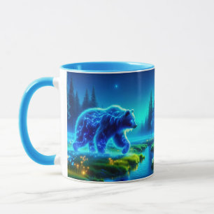 Caneca Fantasy Cute Bear River Meadow