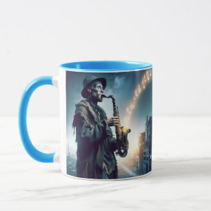 Caneca Fantasy Cute City Music Man
