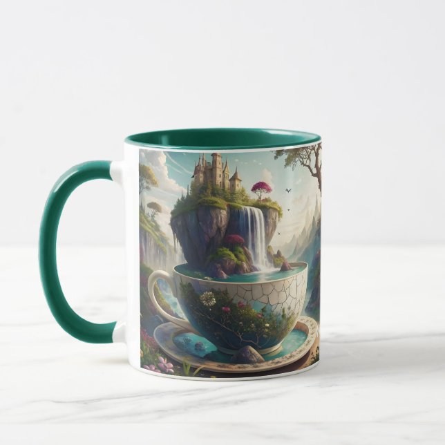 Caneca Fantasy Cute Cup Castle (Esquerda)