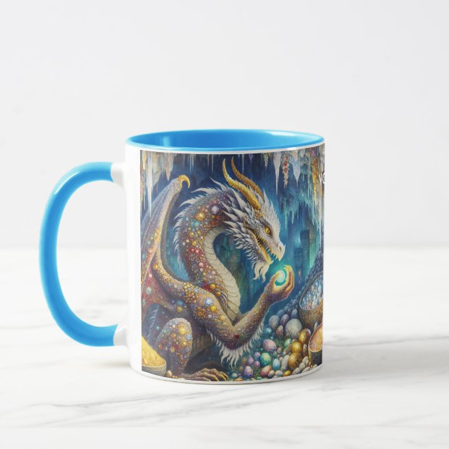 Caneca Fantasy Cute Dragon Stone Cavern (Esquerda)