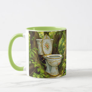 Caneca Fantasy Cute Forest White Surpresa