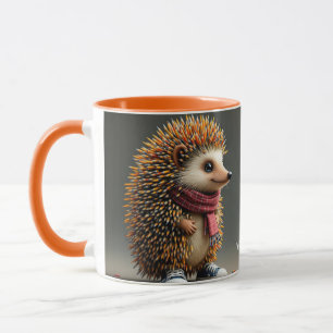 Caneca Fantasy Cute Hedgehog Sharp Agulhas