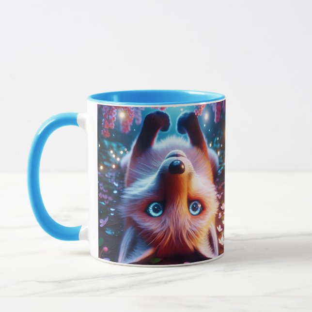 Caneca Fantasy Cute Lay Tocando Raposa (Esquerda)