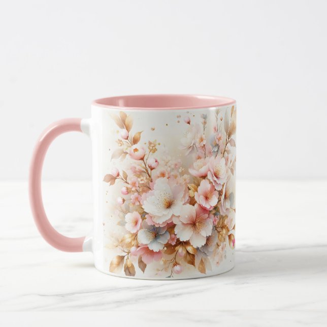 Caneca Fantasy Cute Pastel Pink Sakura (Esquerda)