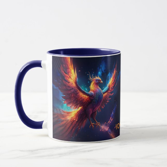 Caneca Fantasy Cute Vivid Ascensão Phoenix (Esquerda)