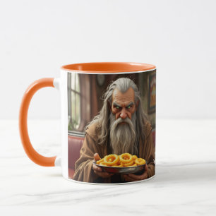 Caneca Fantasy Cute Wizard Onion Rings