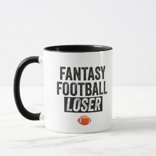 Caneca Fantasy Futebol perdedor Engraçado Presente de Fut