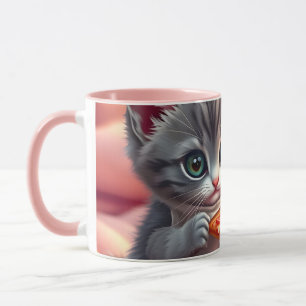 Caneca Fantasy - Gatinho Gelado Pizza