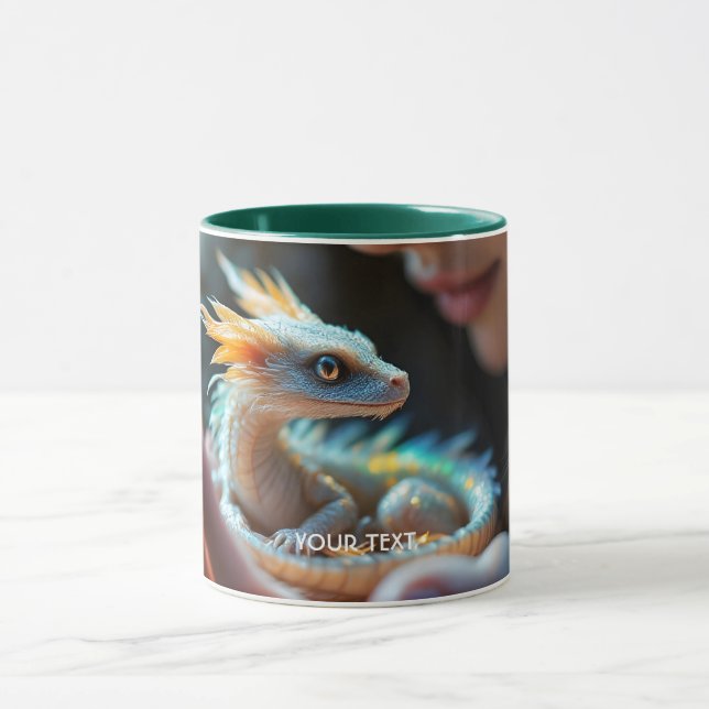 Caneca Fantasy - Pequeno Dragão Bebê (Centro)