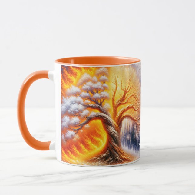 Caneca Fantasy Tree Fire Snow (Esquerda)