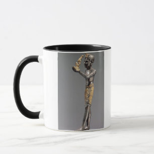 Caneca Faraó que faz um oferecimento antes da deusa Maat