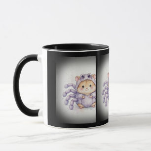 Caneca Fardo de hamster aranha fofo