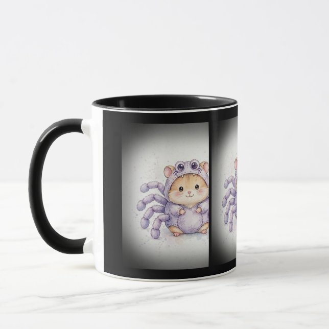 Caneca Fardo de hamster aranha fofo (Esquerda)