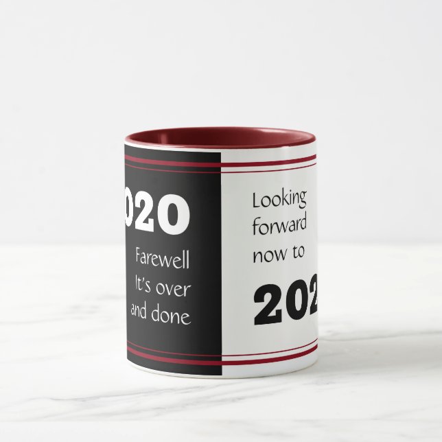 Caneca FAREWELL 2020 | Perspectivas para 2021 | Ano Novo (Centro)