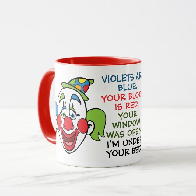 Caneca Farinhas De Palhaço Cheiram Engraçados (Frente Esquerda)