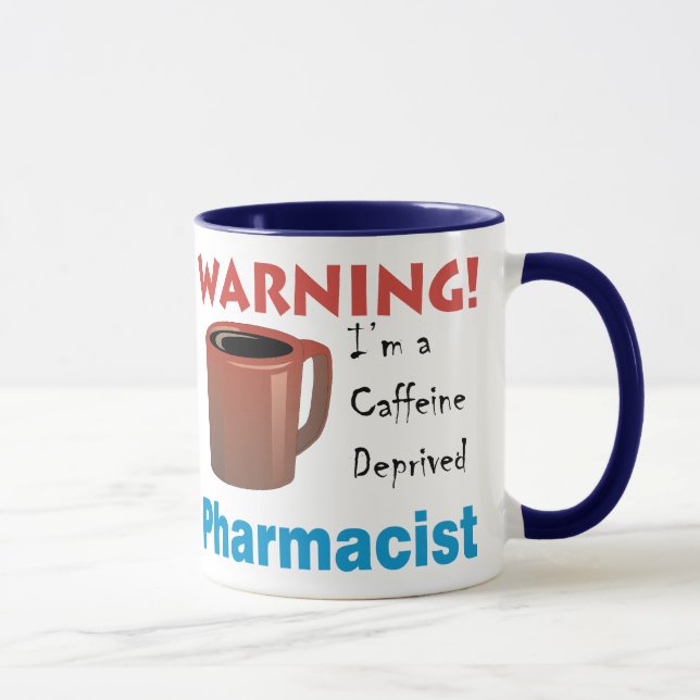 Caneca Farmacêutico destituído cafeína (Direita)