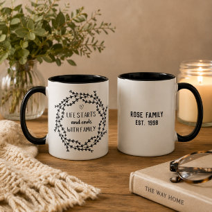 Caneca Farmhouse Life começa e termina com a Família Coff
